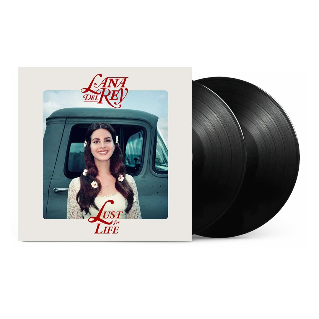 Vinilo usado de Lana Del Rey - Lust for Life, con portada y disco visible, en condición buena, de la marca Oh My Cd!