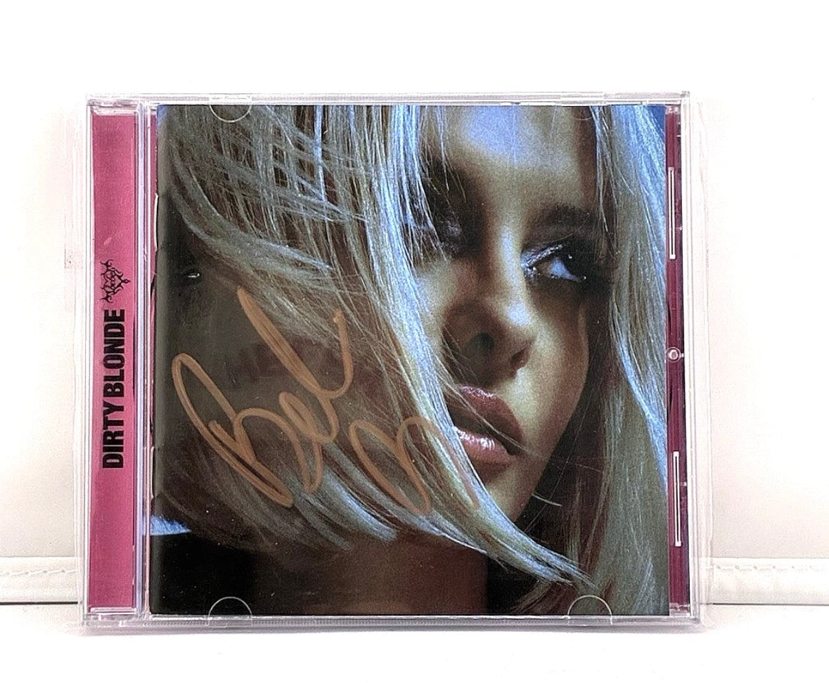 Bebe Rexha - Dirty Blonde “True Religion” CD Firmado