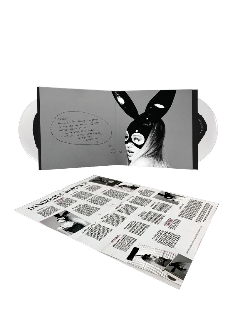 Ariana Grande – Dangerous Woman (10th Anniversary Edition) (Black & Clear 2LP Vinyl) - Oh My Cd!