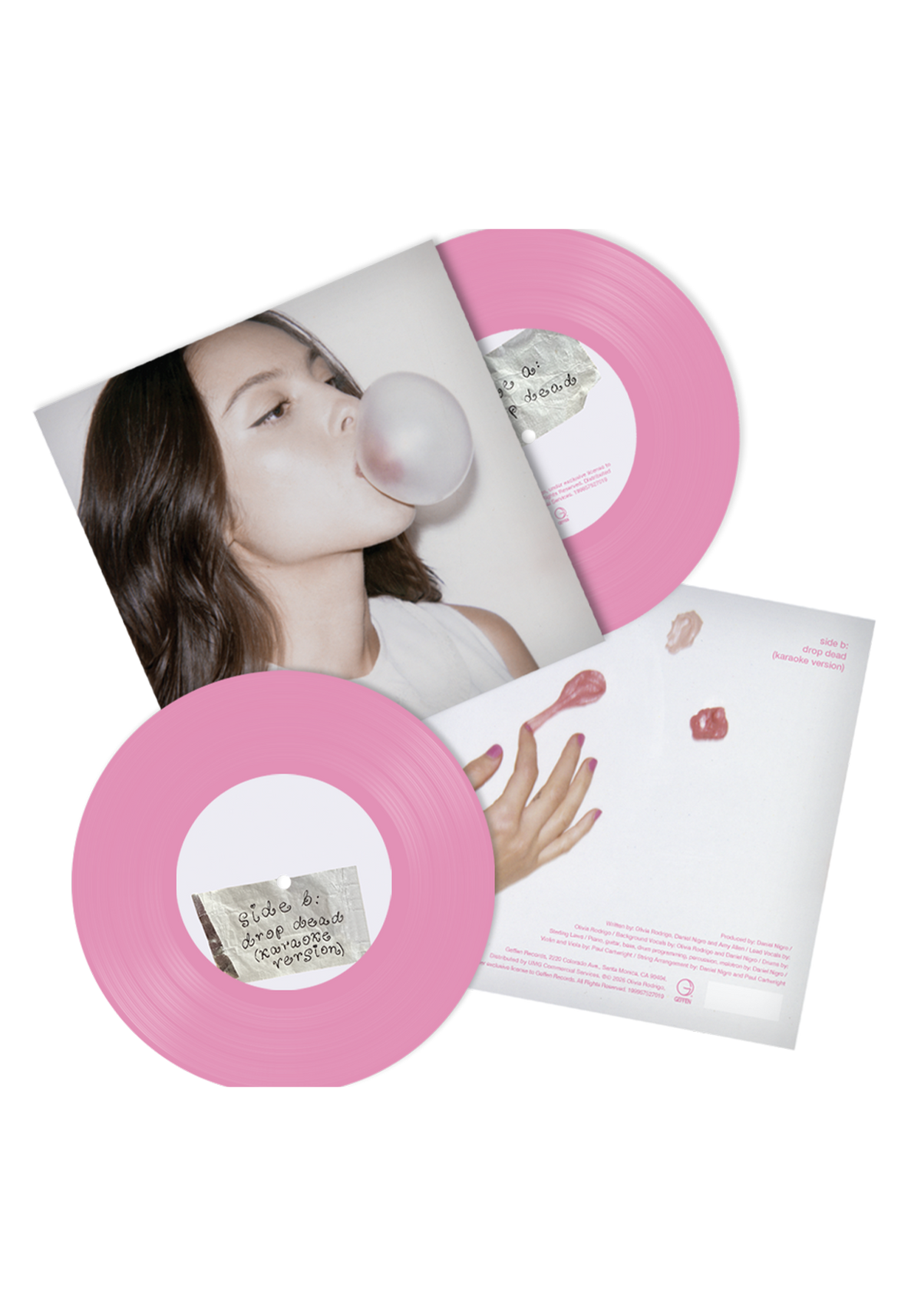 Olivia Rodrigo – Drop Dead (Vinilo 7” Chewing Gum)