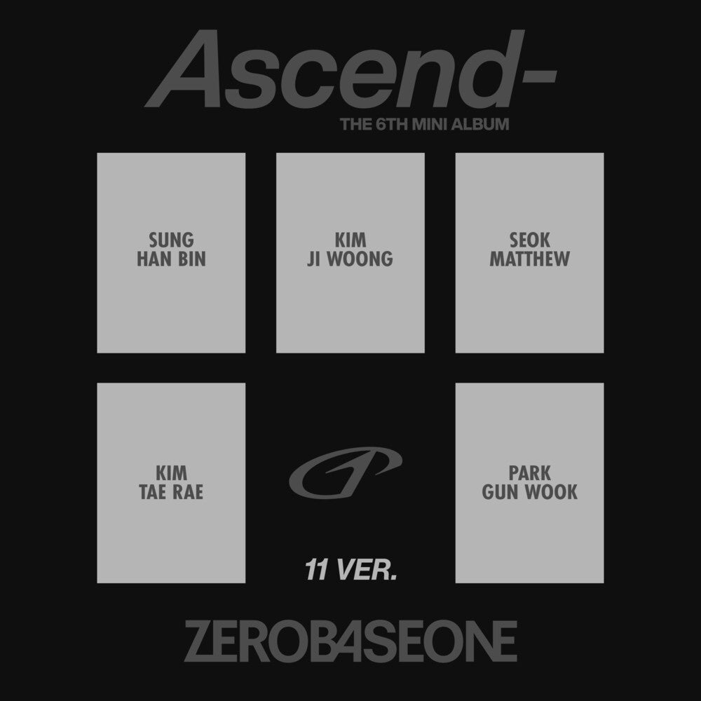 Zerobaseone - Ascend, portada del CD de Oh My Cd!