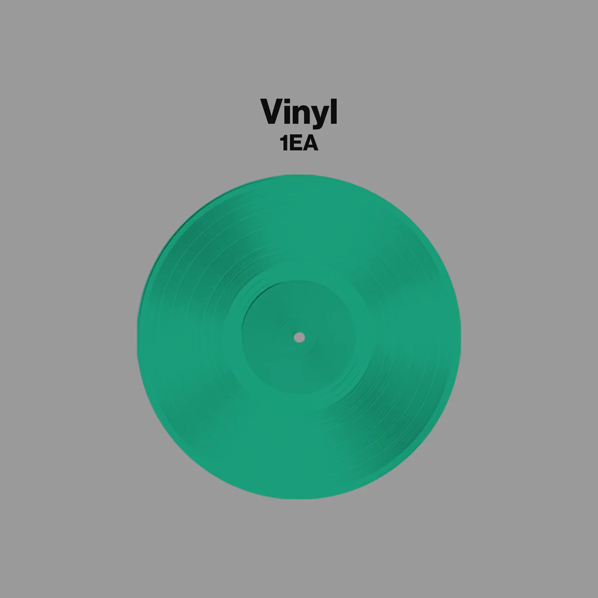 Vinilo firmado de KATSEYE – WILD en color jade, con firma visible, de la colección Precious Jade de Oh My Cd!