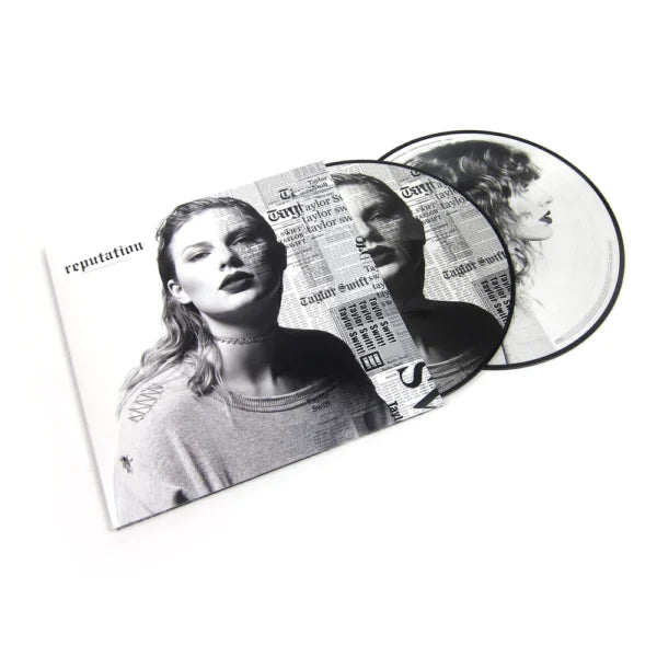 Vinilo usado de Taylor Swift Reputation con portada visible, en excelente estado, de la marca Oh My Cd!