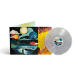 Vinilo de Louis Tomlinson, How Did I Get Here? en color mármol blanco y transparente, con portada alternativa y diseño exclusivo.