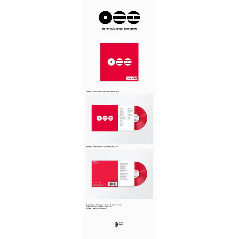 BTS – SWIM (Target Exclusive 4” Tiny Vinyl)