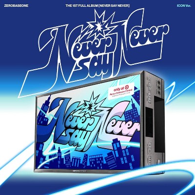 ZEROBASEONE - Never Say Never, portada del CD Target Exclusive de Oh My Cd!