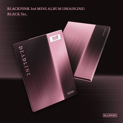 BLACKPINK - Deadline Black Version, portada del CD Target Exclusive de Oh My Cd!
