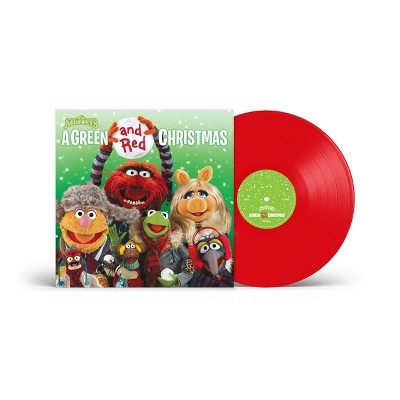 The Muppets - A Green and Red Christmas, portada del vinilo Target Exclusive de Oh My Cd!