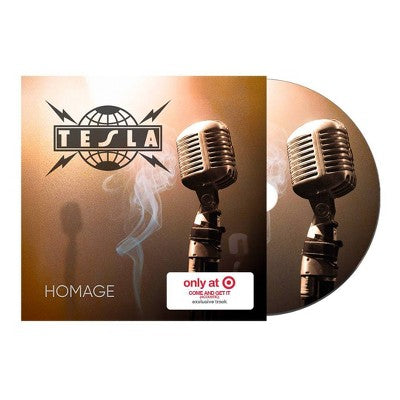 Tesla - Homage, portada del CD Target Exclusive de Oh My Cd!