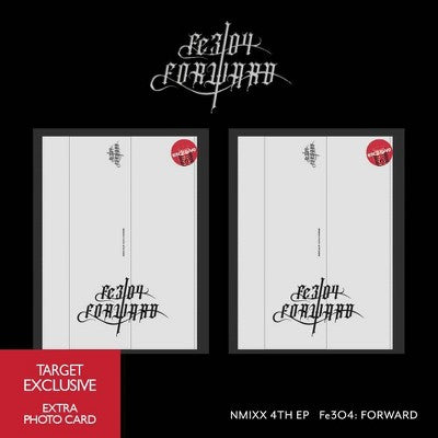 NMIXX - Fe3O4 Forward, portada del CD Target Exclusive de Oh My Cd!