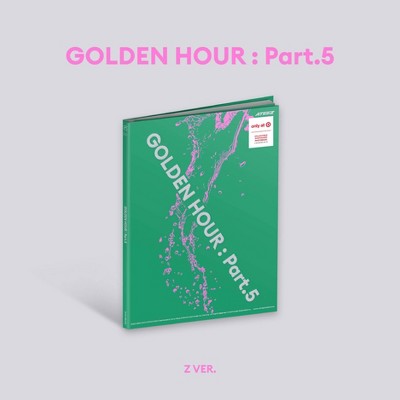 ATEEZ - GOLDEN HOUR Part.5 Z Ver, portada del CD Target Exclusive de Oh My Cd!