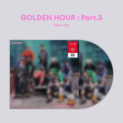 ATEEZ - GOLDEN HOUR Part.5, portada del vinilo picture disc Target Exclusive de Oh My Cd!
