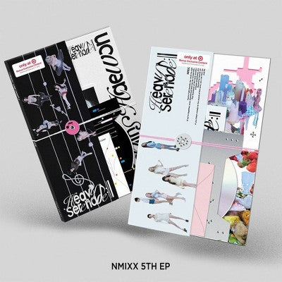 NMIXX - Heavy Serenade, portada del CD Target Exclusive de Oh My Cd!