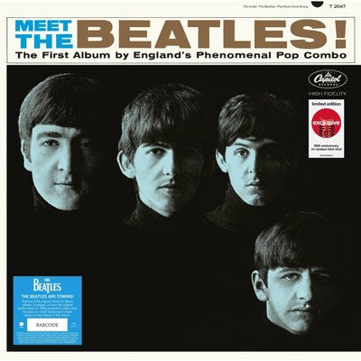 The Beatles - Meet the Beatles!, portada del vinilo Target Exclusive de Oh My Cd!