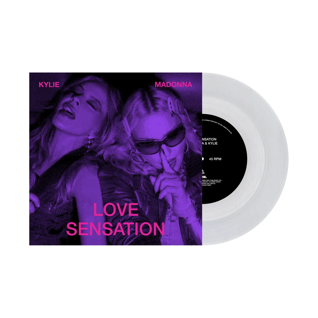 MADONNA & KYLIE – LOVE SENSATION (7’’ VINYL)