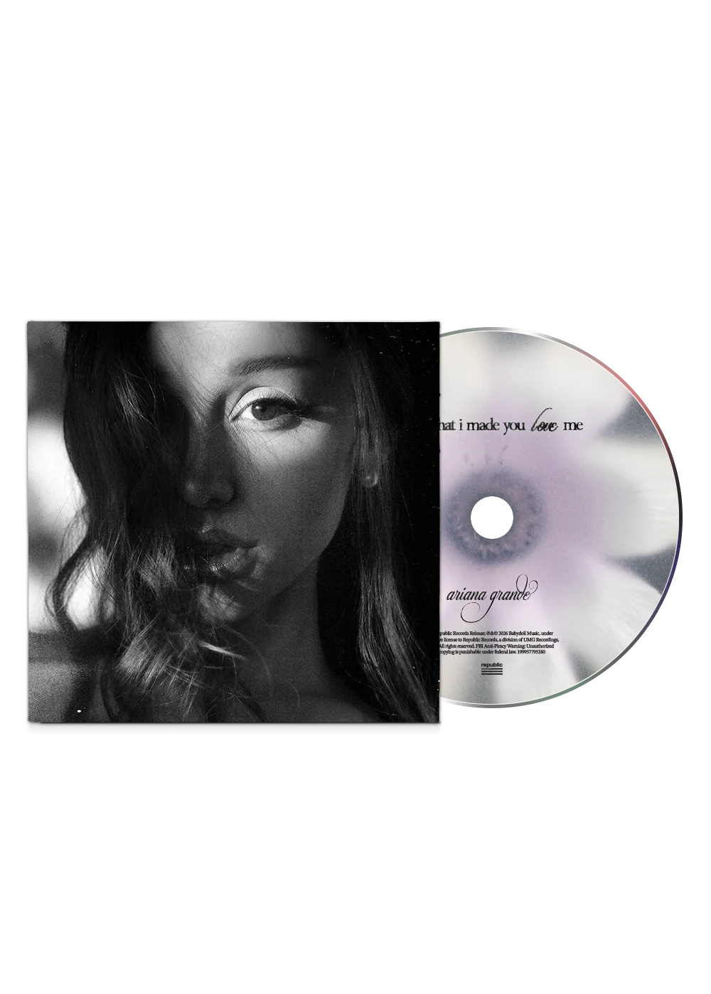 Ariana Grande – hate that i made you love me (CD + A Cappella) - Oh My Cd!
