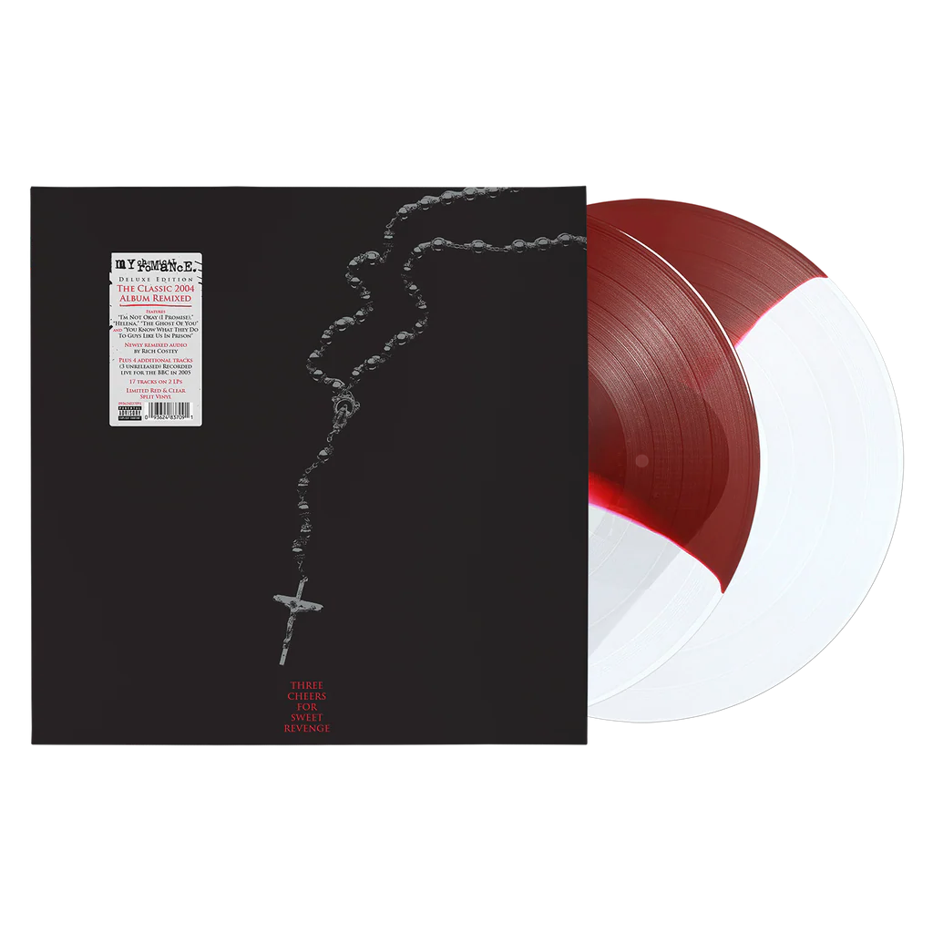 My Chemical Romance – Three Cheers For Sweet Revenge (Deluxe Edition) (Red & Clear Split Vinyl 2LP) - Oh My Cd!