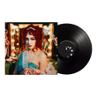Vinilo doble de Chappell Roan, The Rise and Fall of a Midwest Princess, con portada de arte colorido y detalles del álbum.