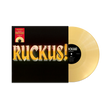 Pegatina del álbum Movements – Ruckus! en vinilo de color crema de la marca Oh My Cd! con diseño ancho y llamativo.