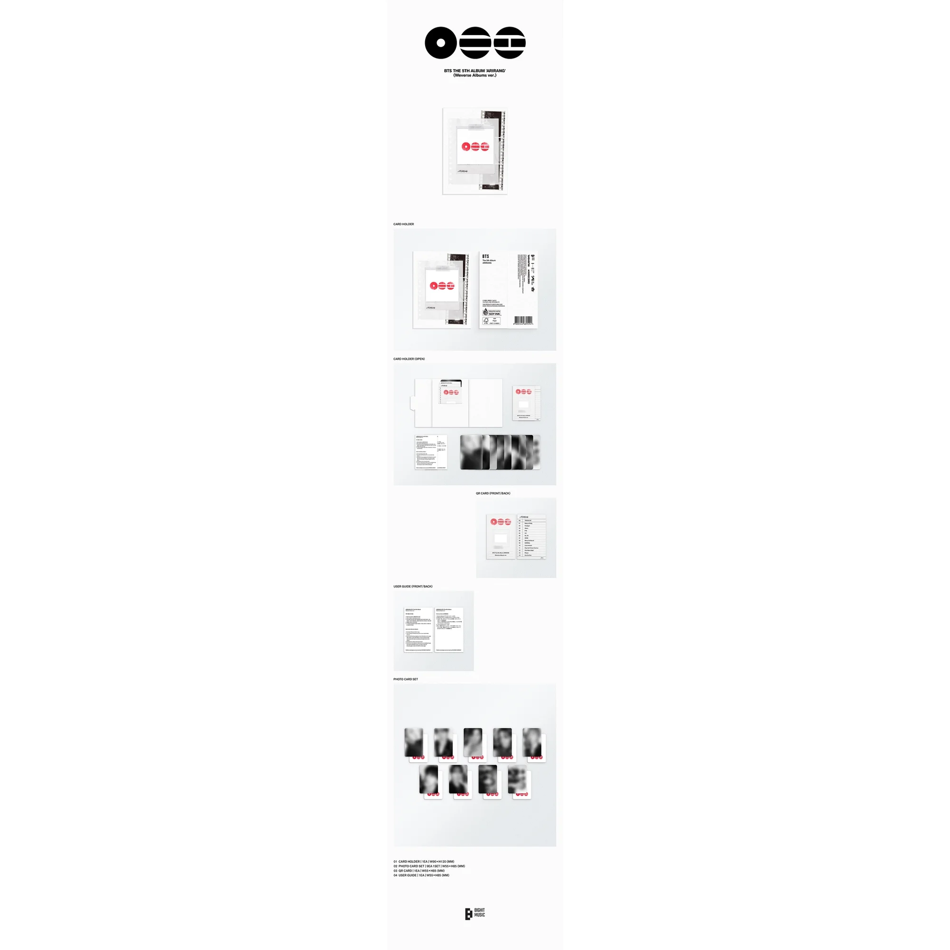 BTS – ARIRANG (Weverse Albums Ver.) - Oh My Cd!