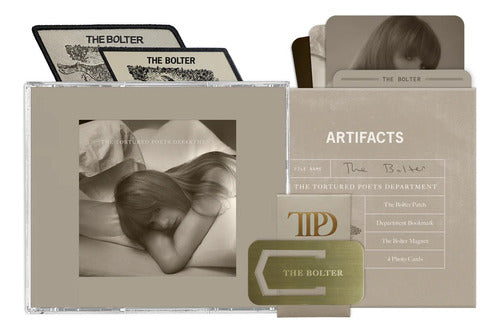 Taylor Swift – The Tortured Poets Department: The Bolter (Limited Deluxe Collector’s Edition CD) - Oh My Cd!