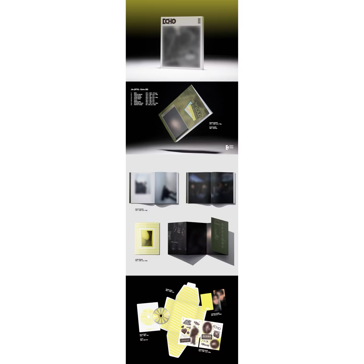 Jin (BTS) – ECHO (Target Exclusive CD) - Oh My Cd!