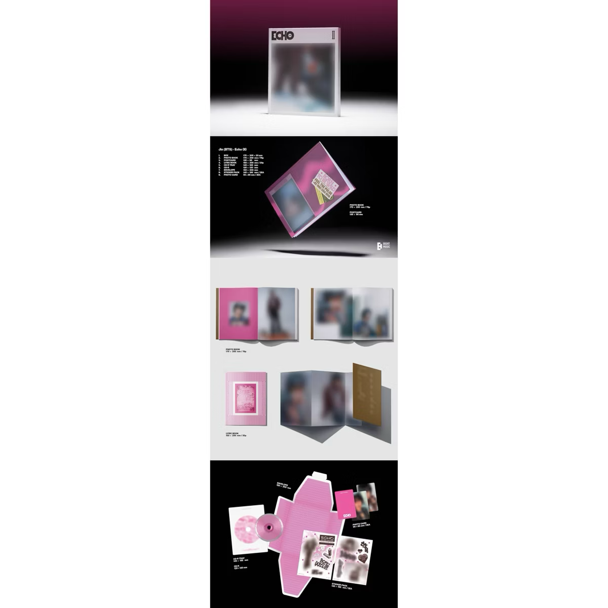 Jin (BTS) – ECHO (Target Exclusive CD) - Oh My Cd!