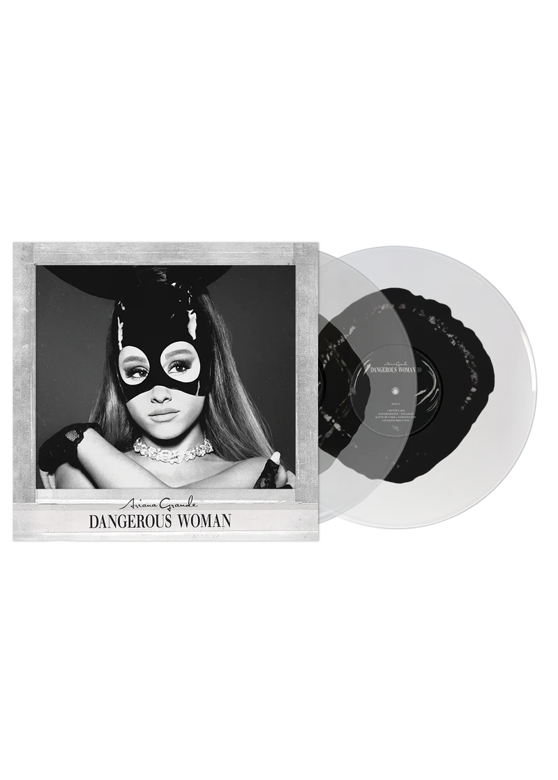 Ariana Grande – Dangerous Woman (10th Anniversary Edition) (Black & Clear 2LP Vinyl) - Oh My Cd!