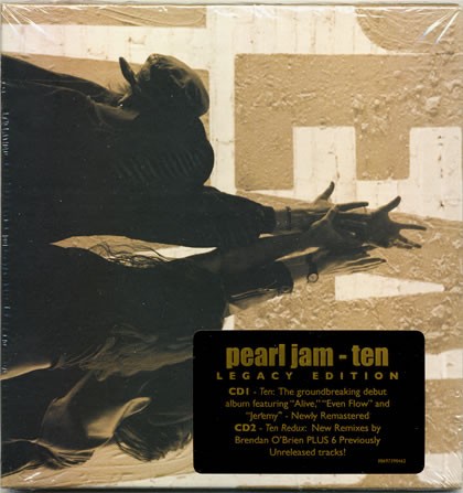Pearl Jam: "Ten" [Legacy Edition] CD - USADO - Oh My Cd!